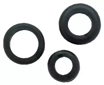 1/2BLACK GROMMETS (5)