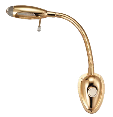 Allpa Chart Light, L=373mm, Brass, 12v/10w, Halogen