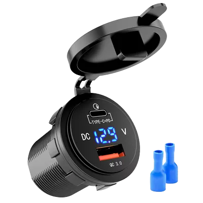 Allpa DS2026 Type C + Power Delivery + Socket Mounting Hole 29.2mm