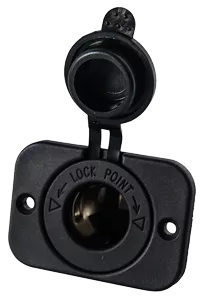 Allpa Waterproof DC Socket 12v, Incl. Cover
