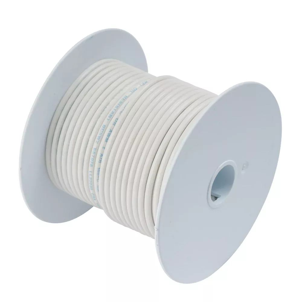 Ancor White 8 AWG Tinned Copper Wire - 250' [111725]