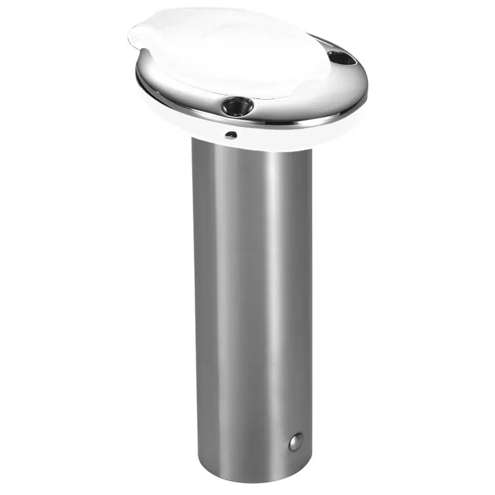 Attwood Standard Series Rod Holder - 0 Degree - White Insert
