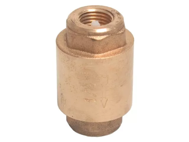 Brass Spring Check Valve Female Thread – 3/8" to 2"