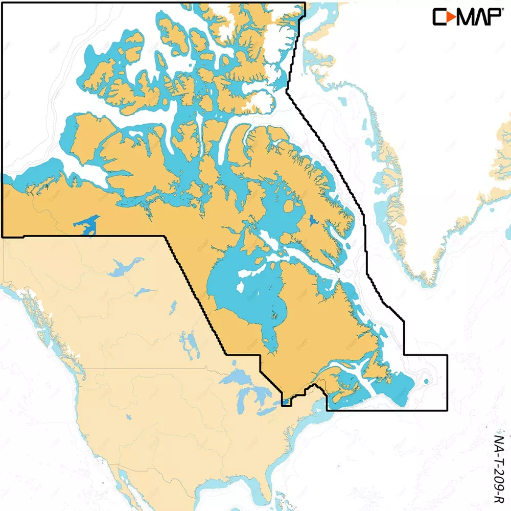 C-MAP REVEAL X - Canada NorthEast