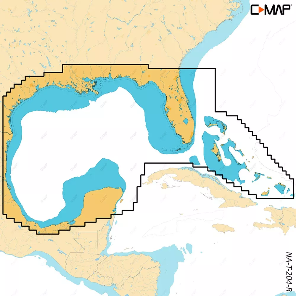 C-MAP REVEAL X - Gulf of MexicoBahamas