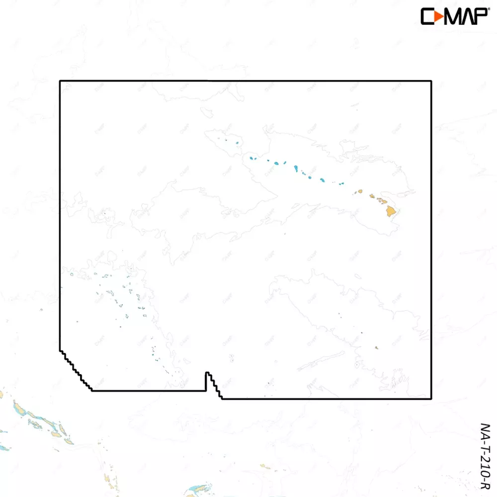 C-MAP REVEAL X - Hawaii Marshall Islands French Polynesia