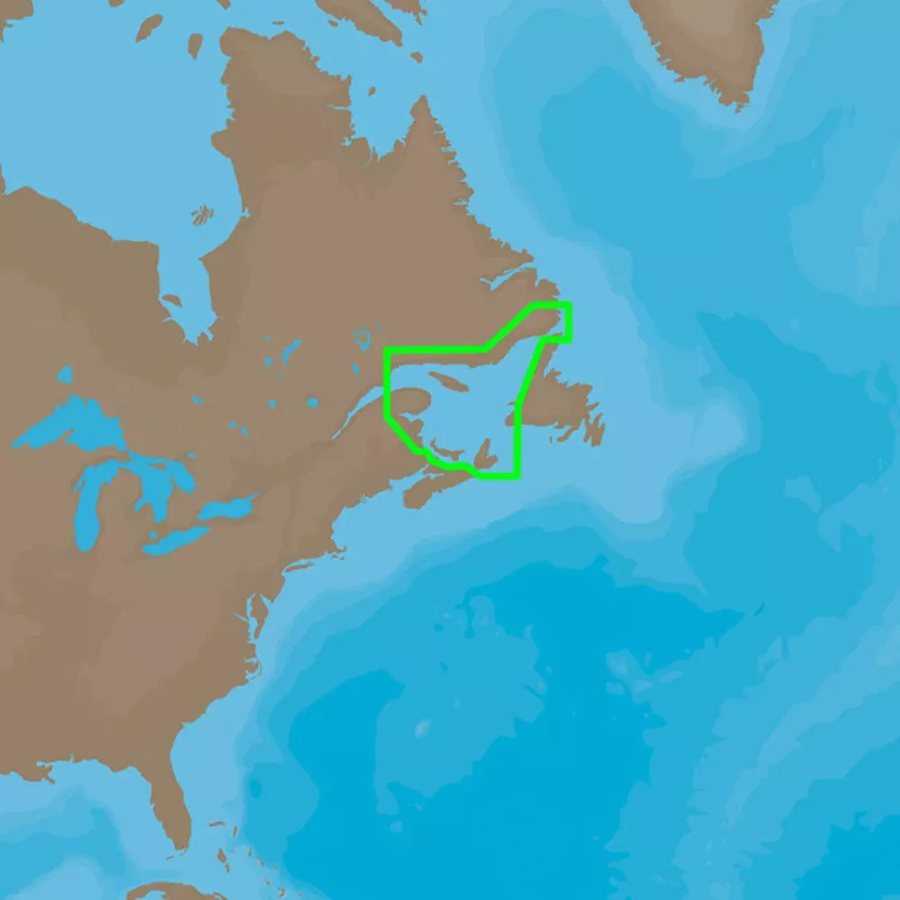 C-MAP4D NA-D936 Gulf of St. Lawrence