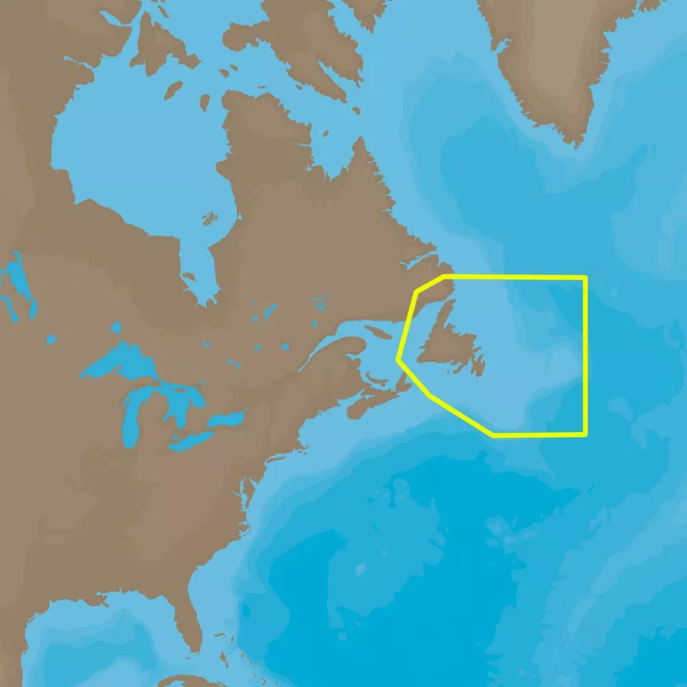 C-MAP4D NA-D937 Newfoundland