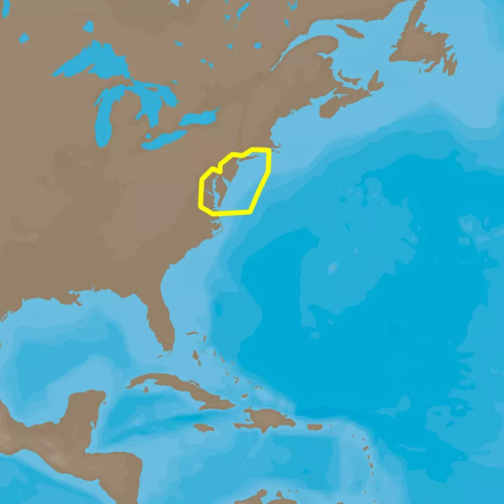 C-MAP4D NA-D941 Block Island to Norfolk
