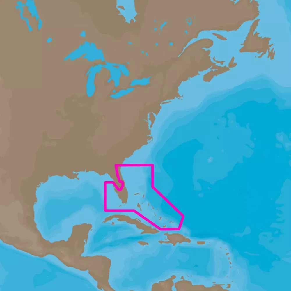 C-MAP4D NA-D943 Florida & The Bahamas