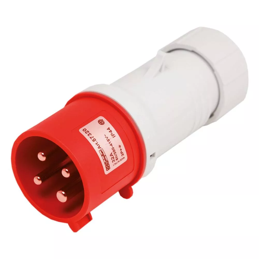 CEE Red Plug IP44 4P-63A-380V