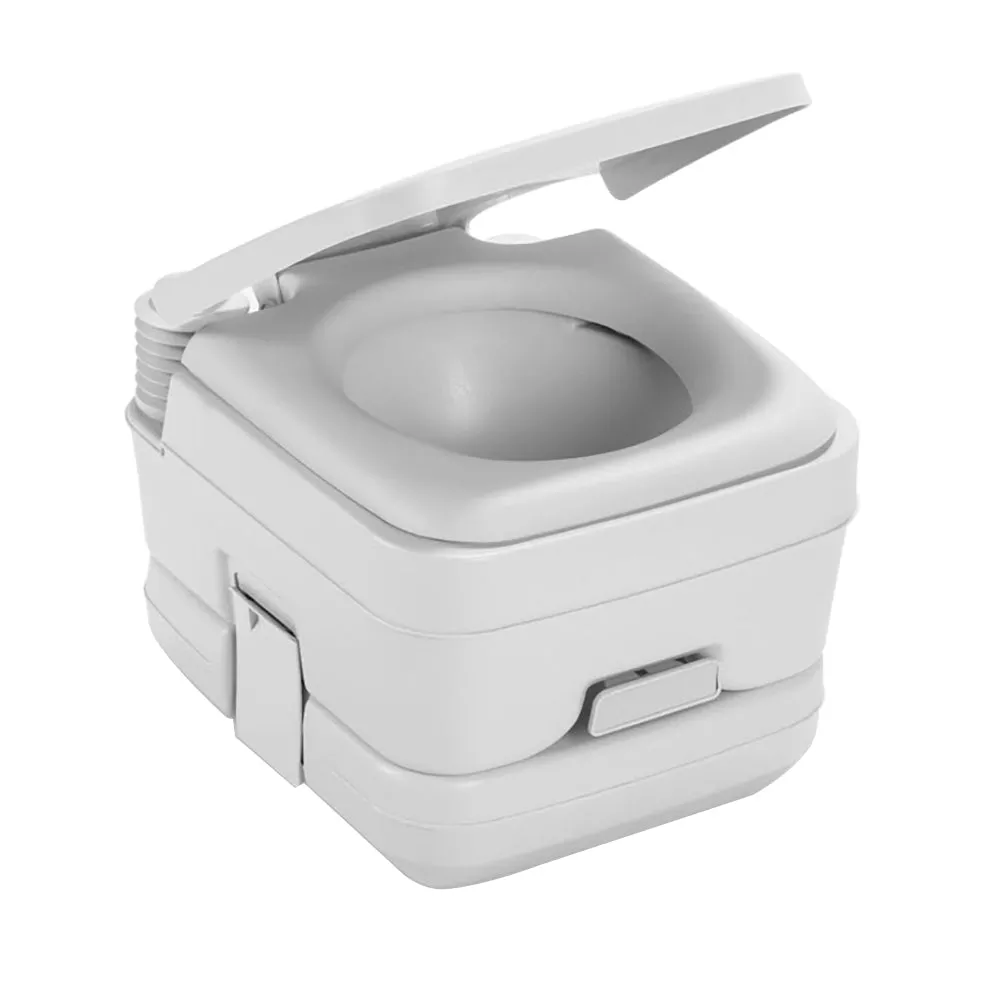 Dometic 964 Portable Toilet w/Mounting Brackets - 2.5 Gallon - Platinum[311096406]