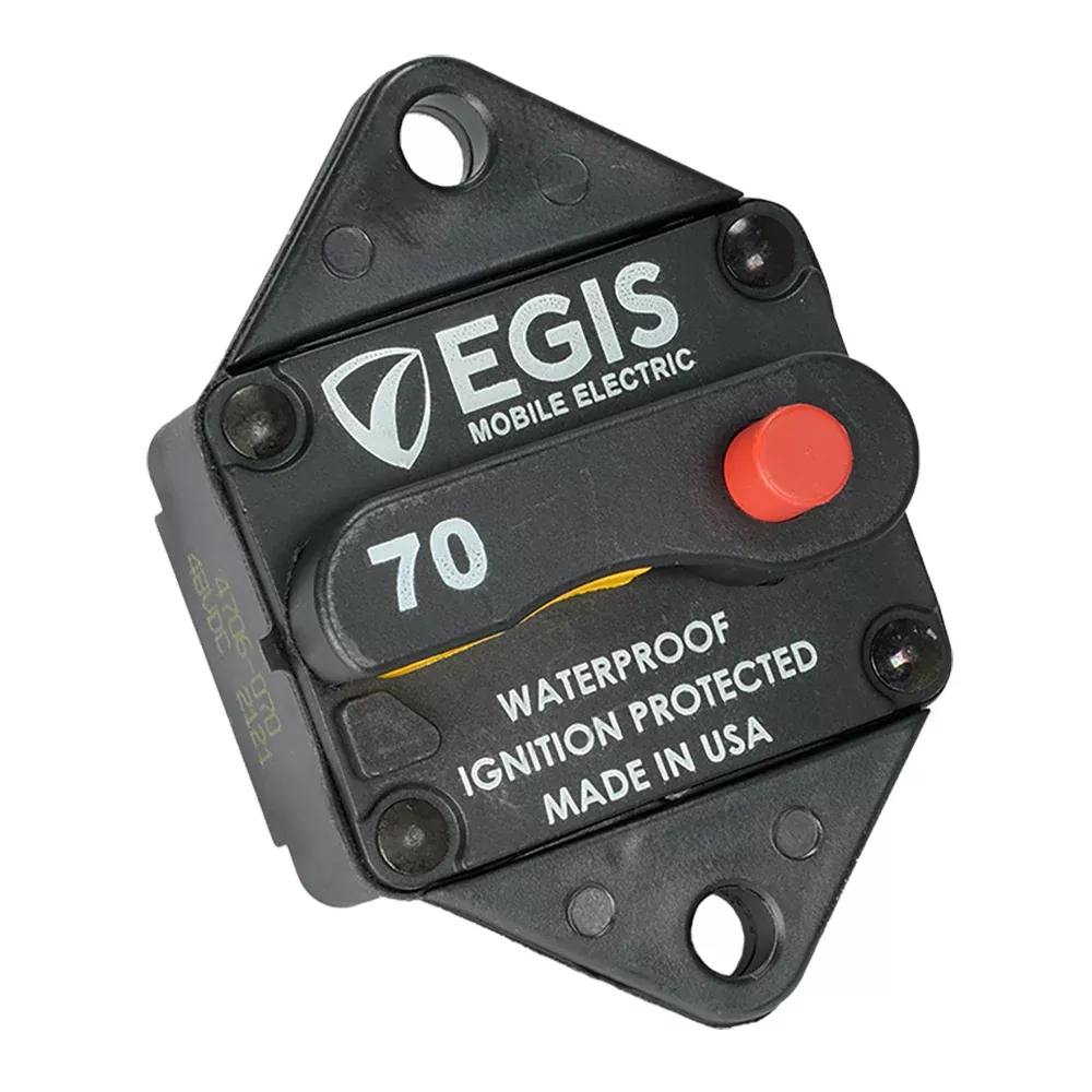 Egis 70A Circuit Breaker - 85 Series - Panel Mount [4706-070]