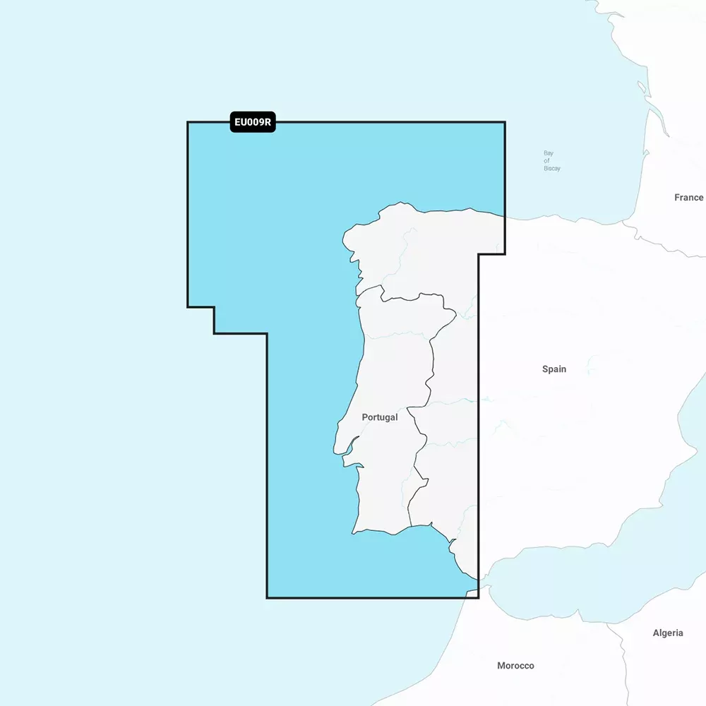 Garmin Navionics Vision+ NVEU009R- PortugalSpain, Northwest - Marine Chart