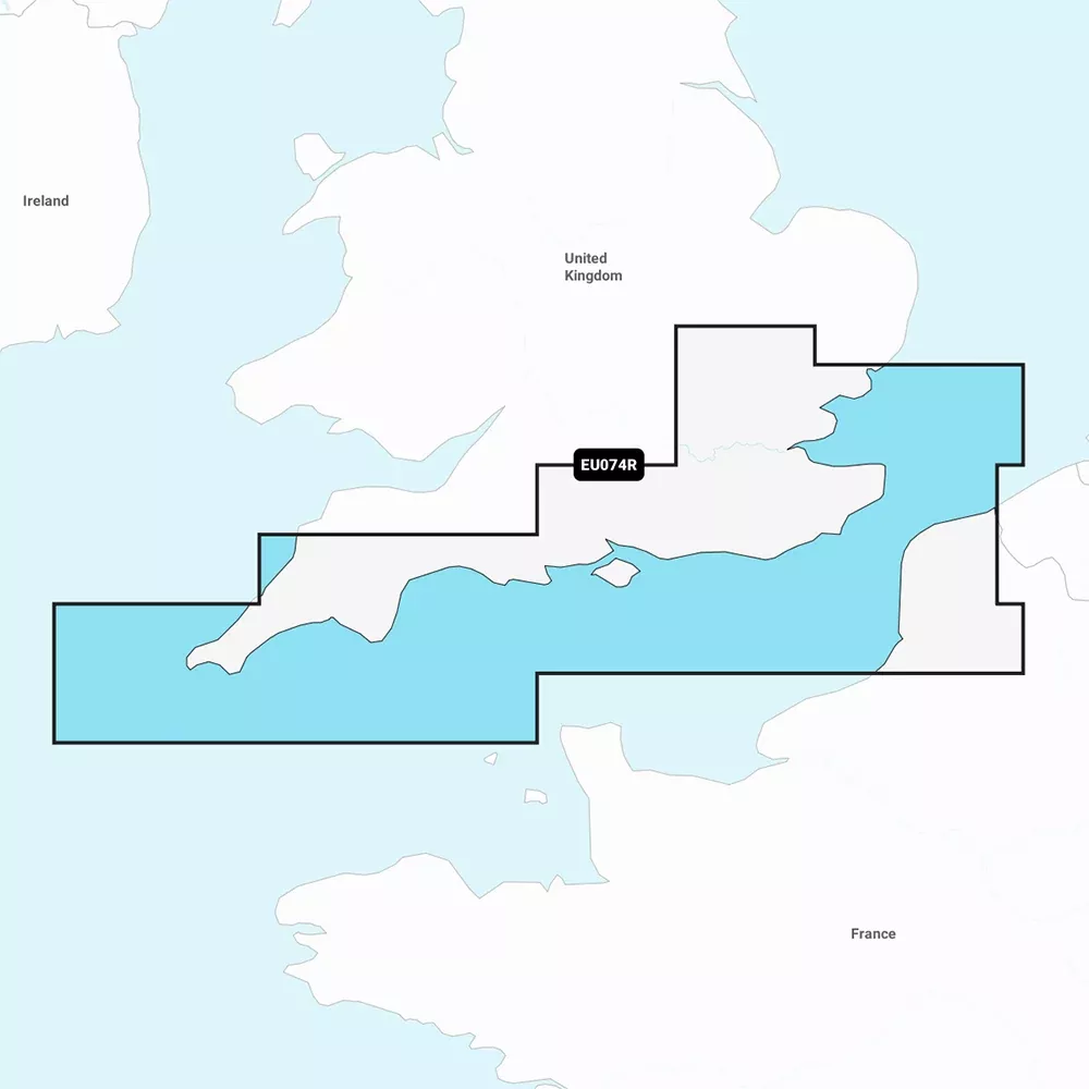 Garmin Navionics Vision+ NVEU074R - England, South Coast - Marine Chart