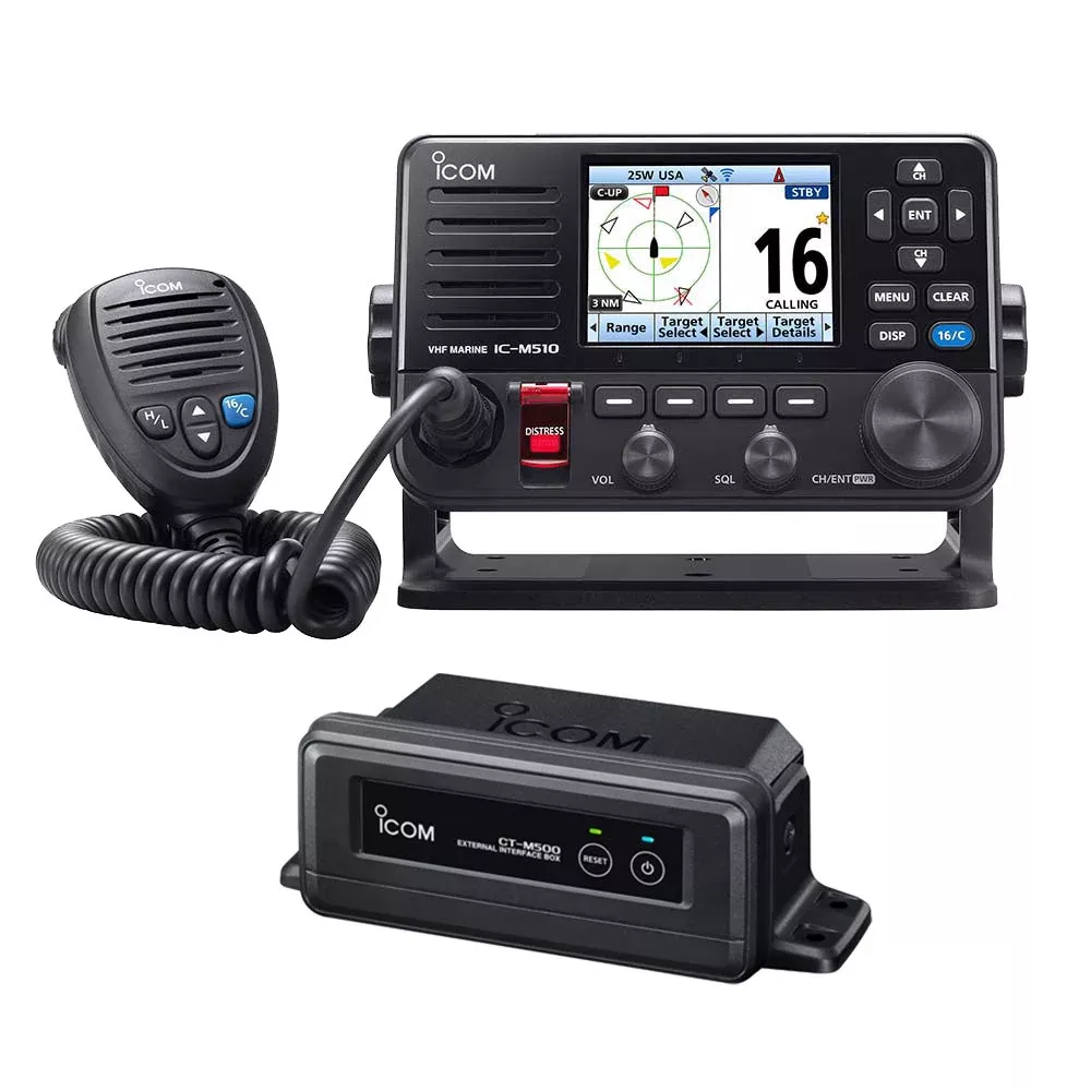 ICOM M510 VHF BUNDLE W/CT-M500 WIRELESS INTERFACE BOX F/NMEA 2000
