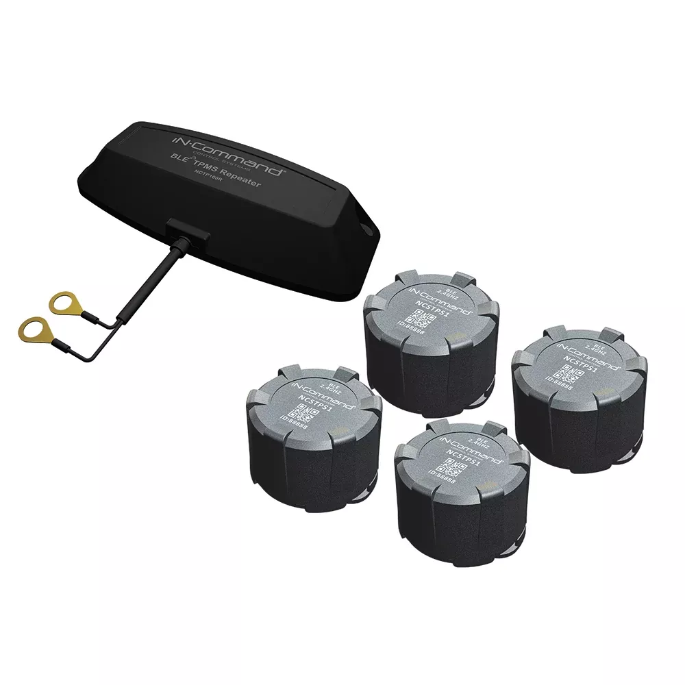 iN-Command Tire Pressure Monitoring System - 4 SensorRepeater Package