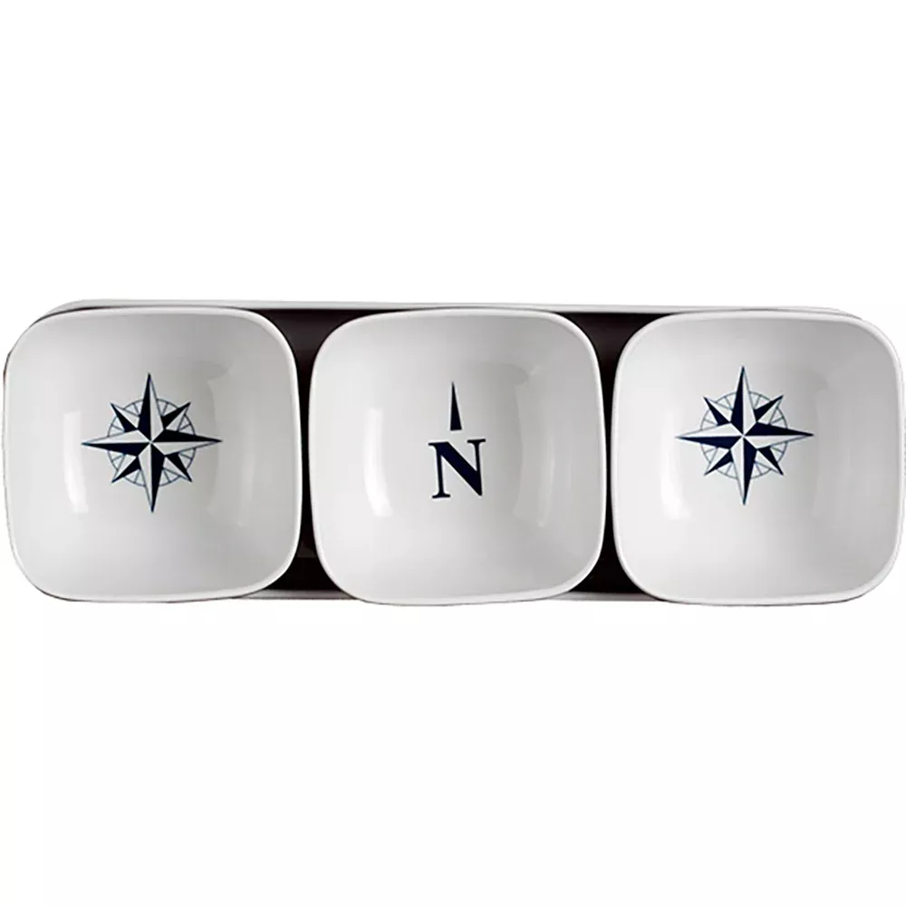 Marine Business Melamine Snack Set - NORTHWIND - Set of 4