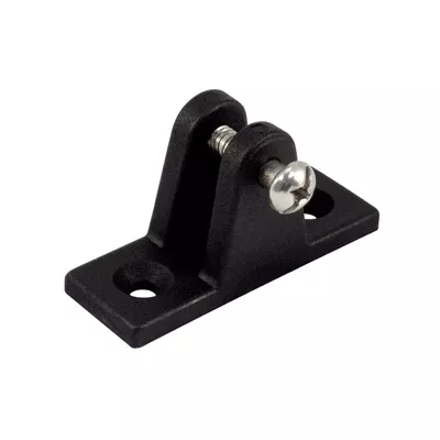 Marpac Deck Hinge - Large Angled - Black Nylon