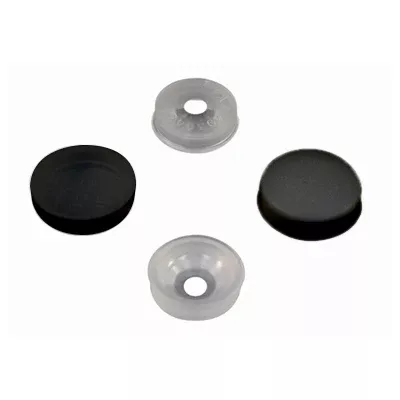 Marpac Snap Caps - Fits Screw Sizes: #6 and #8 - Black