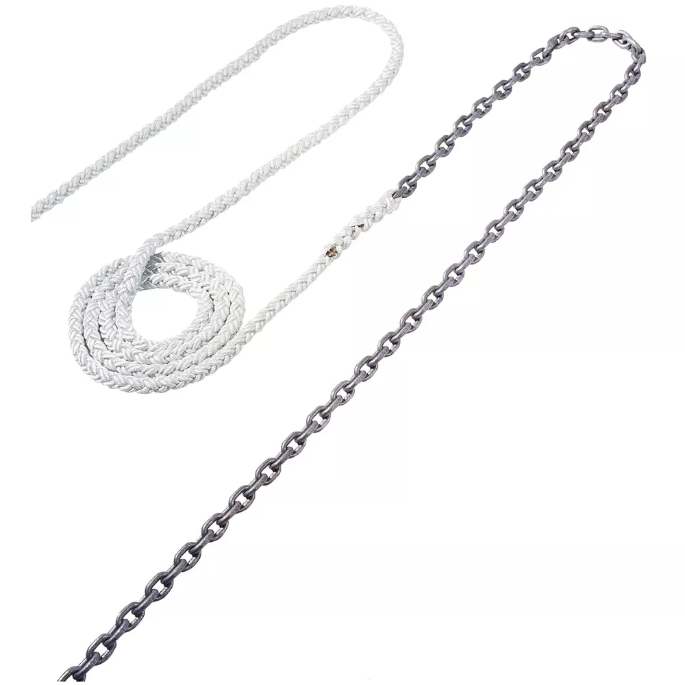 Maxwell Anchor Rode - 20'-3/8" Chain to 200'-5/8" Nylon Brait [RODE59]