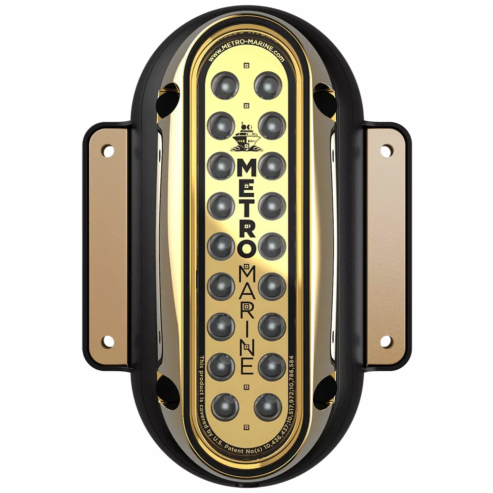 Metro Marine High-Output Vertical Surface Mount Light w/Intelligent Monochromatic LEDs - Blue, 45 Beam [F-SME1-V-B3-45]