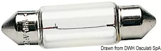Osculati 14.400.00 - Festoon Bulb 12V 10W 31 mm