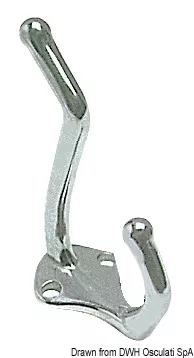 Osculati Coat Hook 40x26x70 mm Stainless Steel - 38.031.31