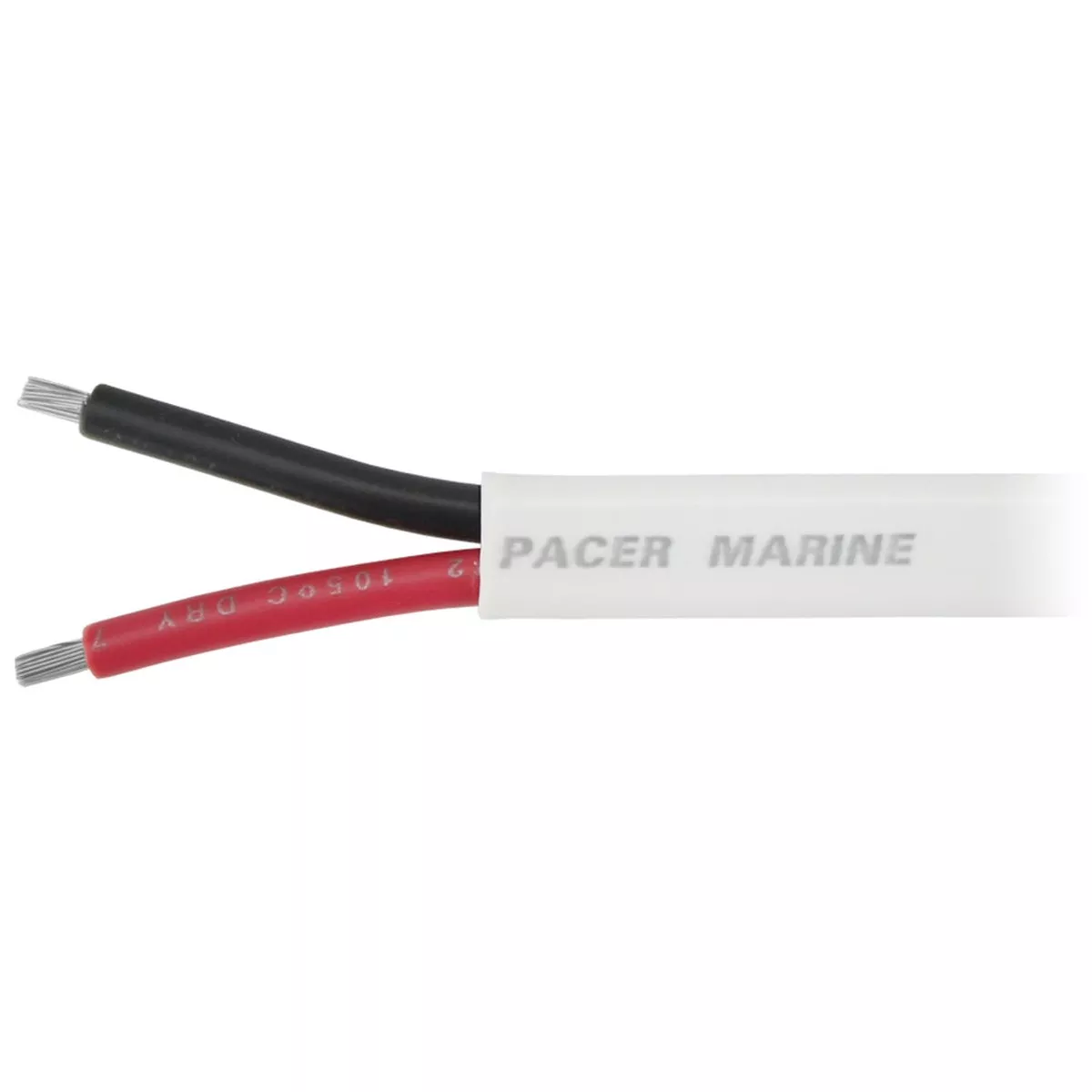 Pacer 6/2 AWG Duplex Cable - Flat Cable - Red/Black - 100'