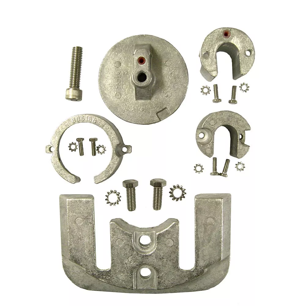 Performance Metals Mercruiser Bravo 1 Complete Anode Kit - Aluminum [10060A]