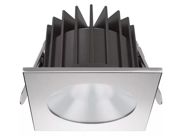Quick BYRON AC Square LED Downlight 119/100 mm