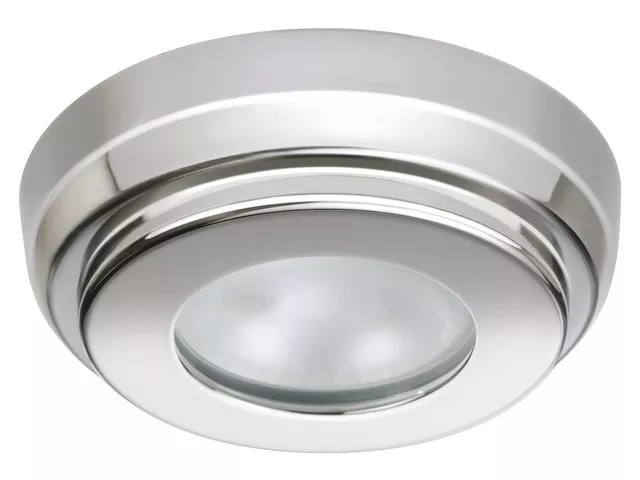 Quick TOM 12/24V 10W Surface Mounting Downlight Ø 90 mm Satin RVS