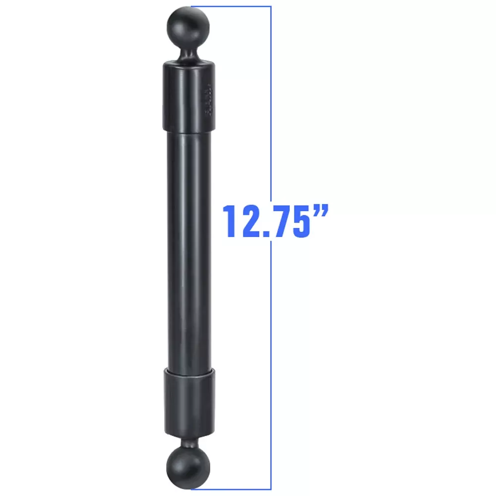 RAM Mount 12.75" Long Extension Pole w/2 1" Balls