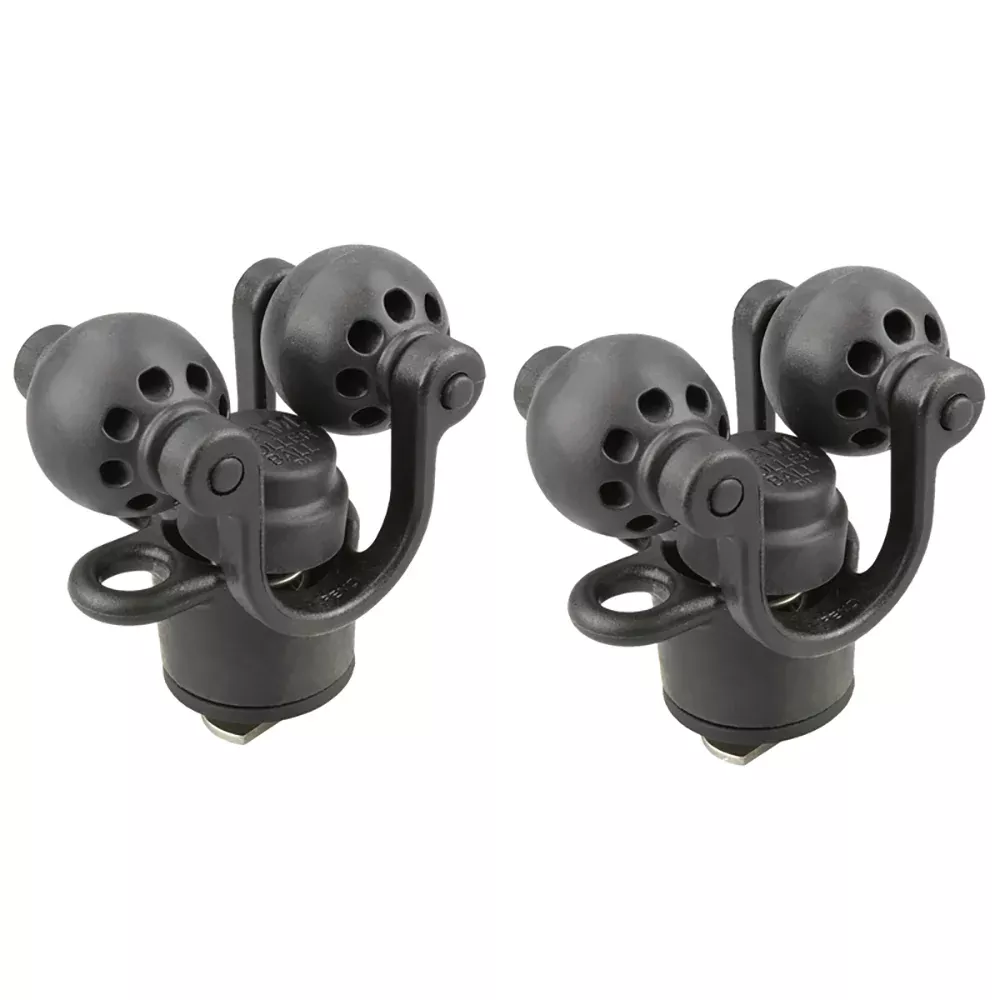 RAM Mount 2-Pack RAM Roller-Ball PaddleAccessory Holder