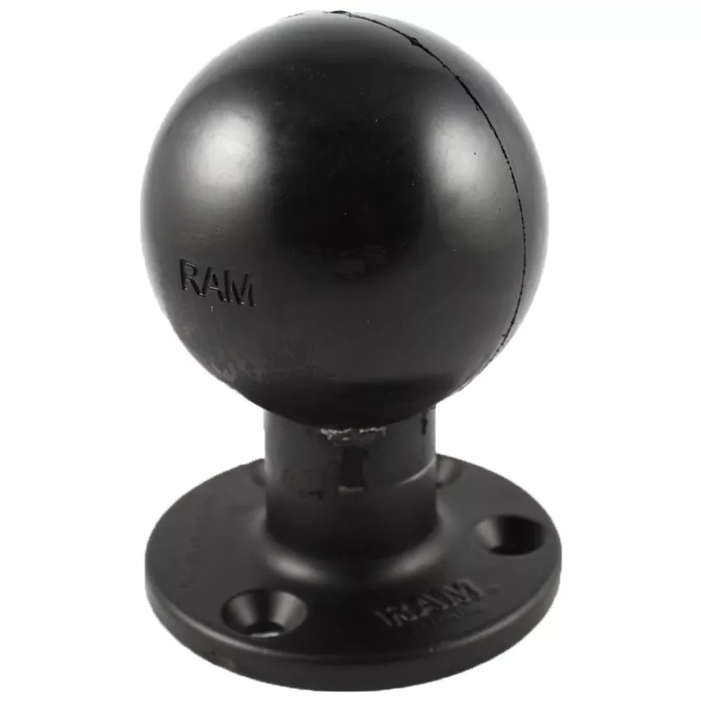 RAM Mount 3.68" Round Base w/3-3/8" E Size Ball