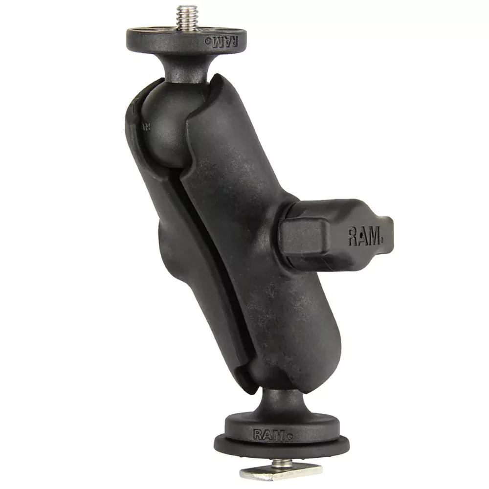 Ram Mount Track Ball Mount with 1/4"-20 Threaded Adapter for Action Cameras