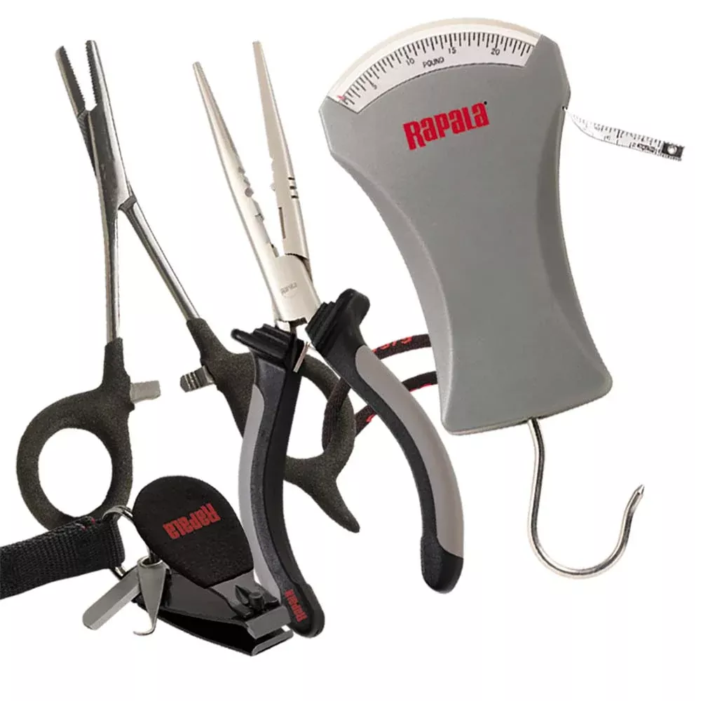 Rapala Combo Pack - Pliers, Forceps, ScaleClipper [RTC-6PFSC]