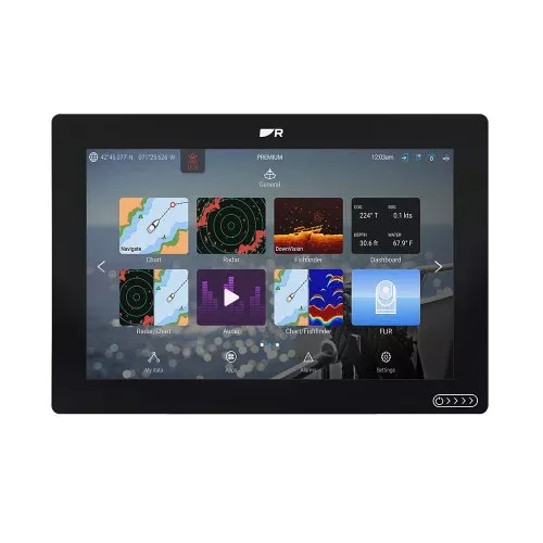 Raymarine Axiom 2 RV 12" Chartplotter/Fishfinder w/RealVision 3D Sonar, Lighthouse North America ChartRV-100 Transducer [E70725-03-102]