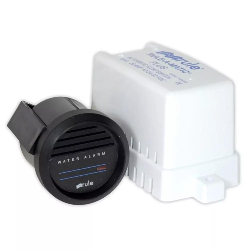 Rule High Water Bilge Alarm w/SwitchGauge - 24V