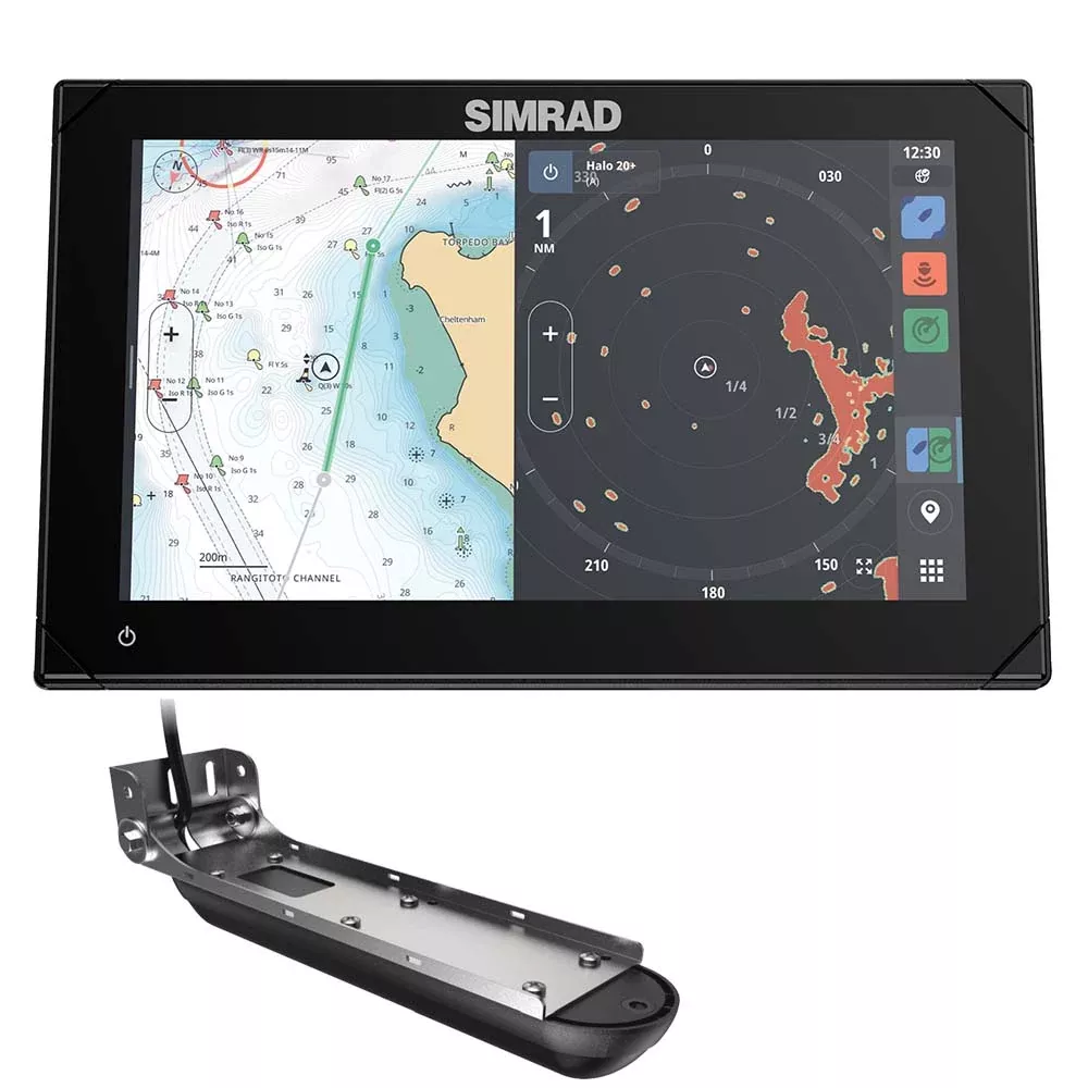 Simrad NSX 3009 9" Combo ChartplotterFishfinder w/Active Imaging 3-in-1 Transducer