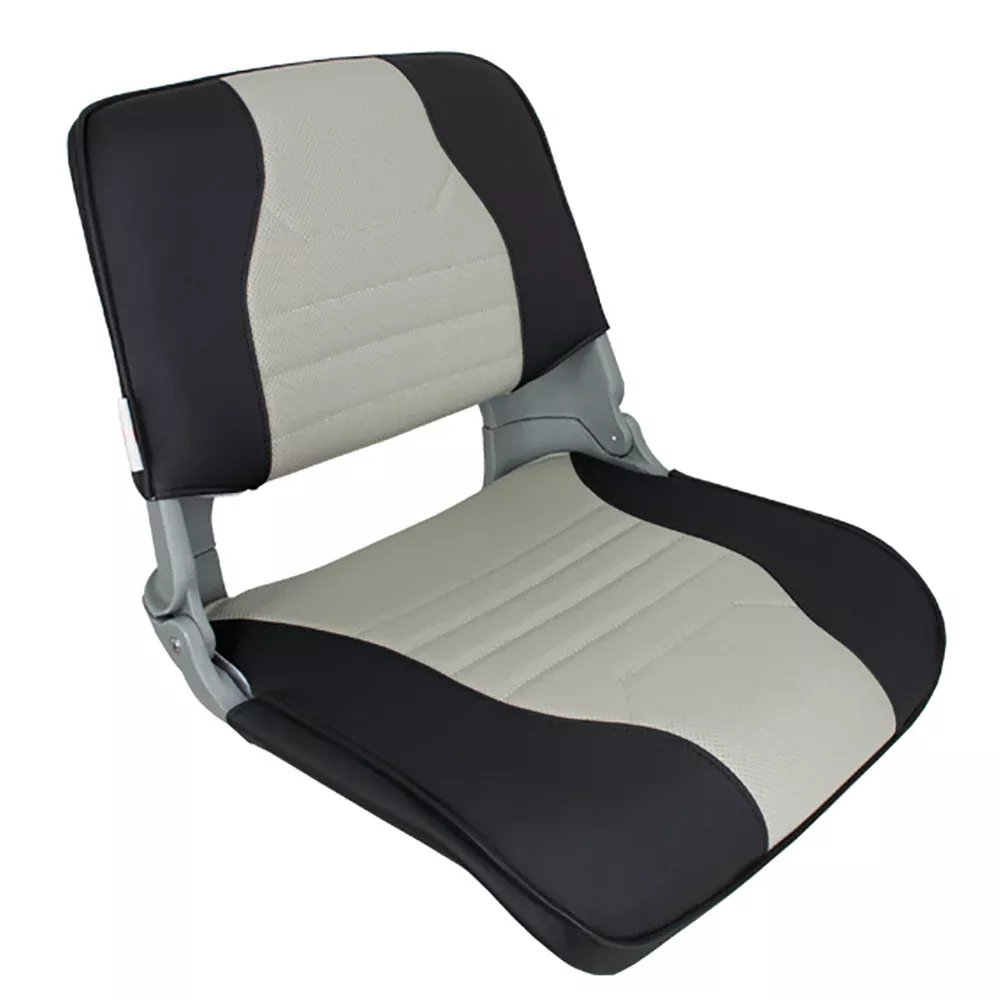 Springfield Skipper Deluxe Folding Seat - Charcoal/Grey
