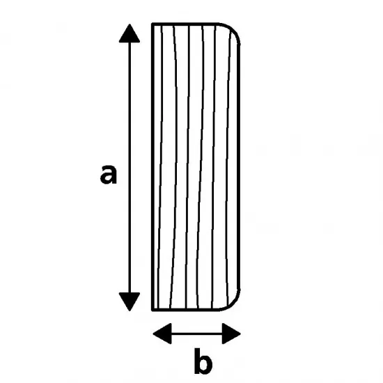 Teak Batten Profile