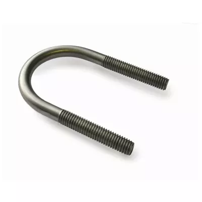 Tough Guy Galvanized Round U-Bolts - 7/16” Thread - 5-1/4” Long- 2-1/2” Inside Width