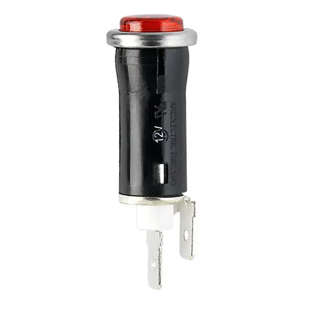 VDO Red Snap-In Panel Mount Light - 12V