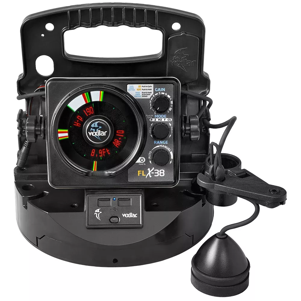 Vexilar FLX-38 BB Pro Pack Elite w/Broad Band Ice DucerVexilar Lithium Battery [PPEL38BB]
