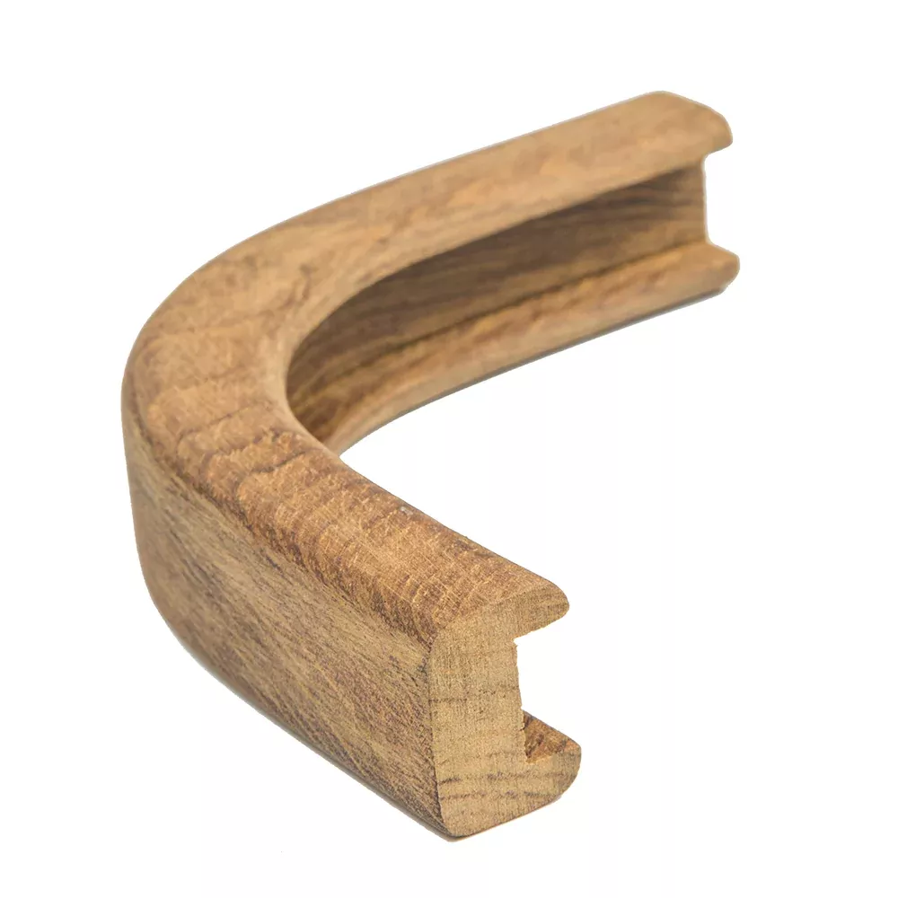 Whitecap Teak Track Outside Corner Molding - 1/2" [60823]
