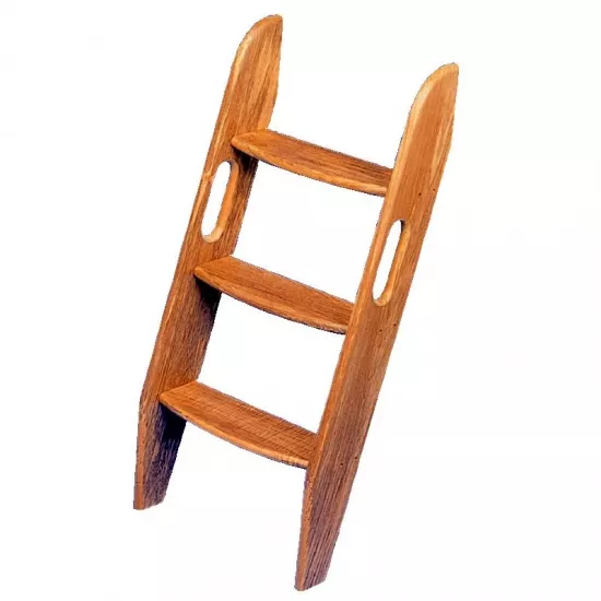 Wooden Staircase 3 Steps Height 101 cm