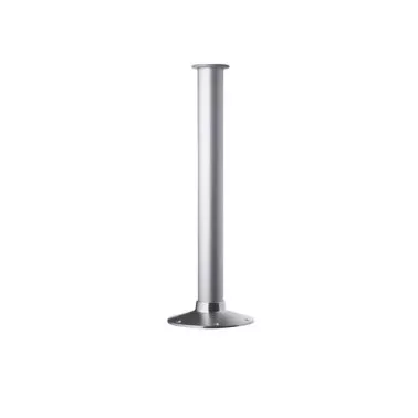 Zwaardvis Z.65869 Triton 1D Smooth Aluminium Table Column Ø76 mm H 675 mm + Anodised Aluminium Base ZWA64070